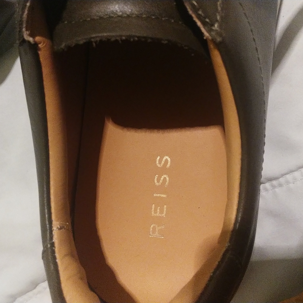 Reiss FINLEY lace up calf sneakers - Picture 8 of 10